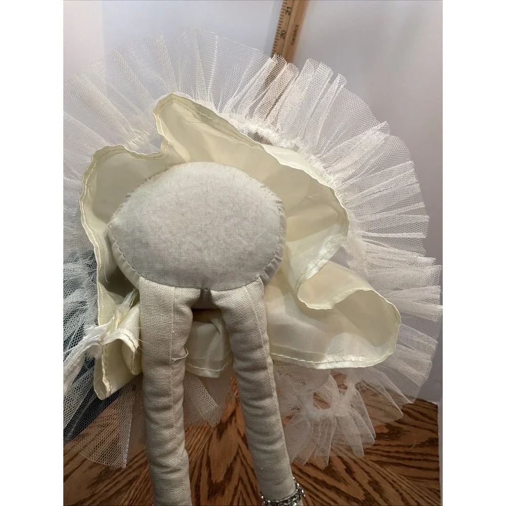 Weighted Sitting Holiday Angel‎ Deer Plush Christmas Decor